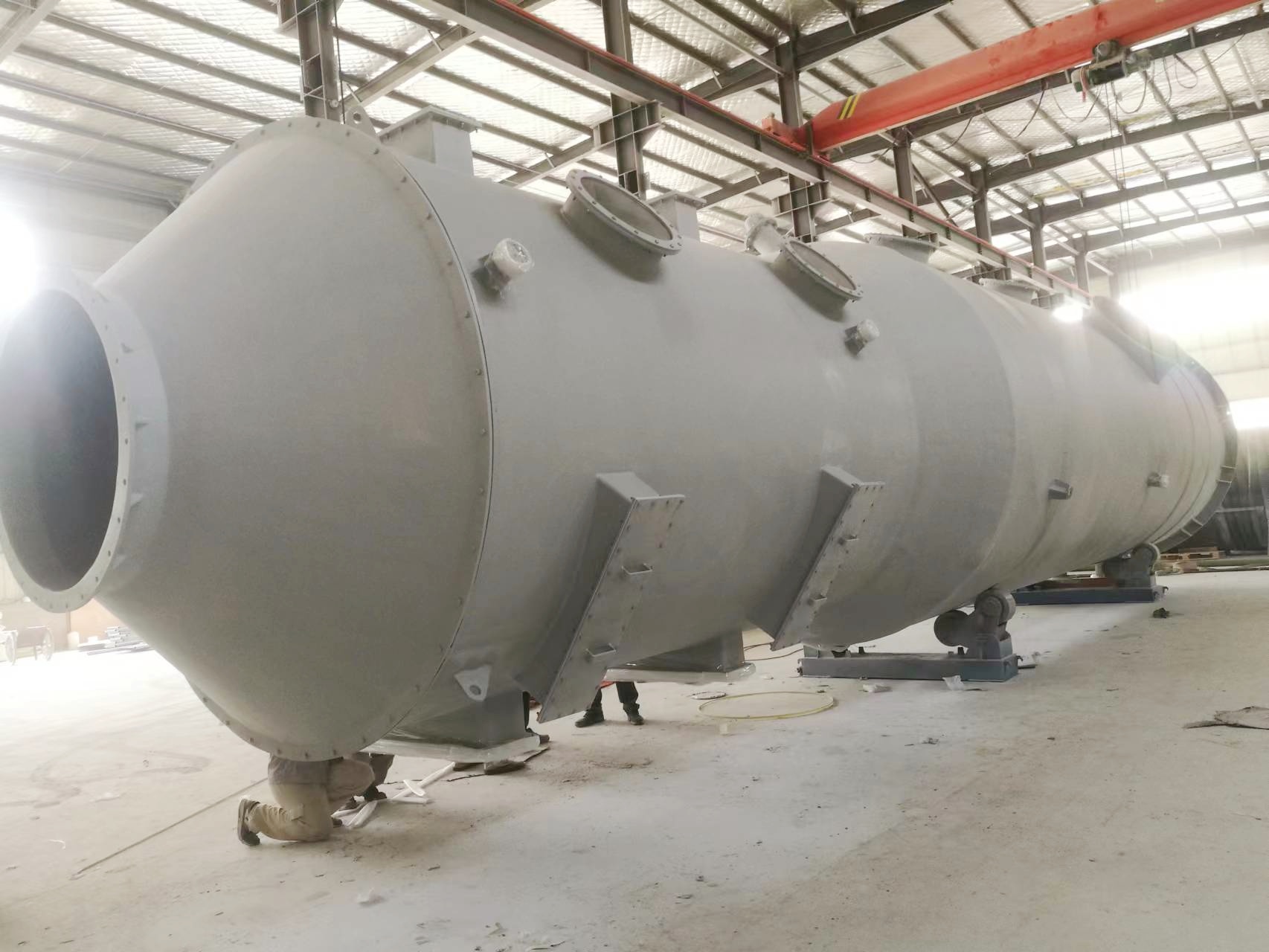 GRP filament wound pipes for oil and gas transportation