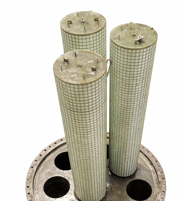 Standing style candle filter mist eliminator diagram